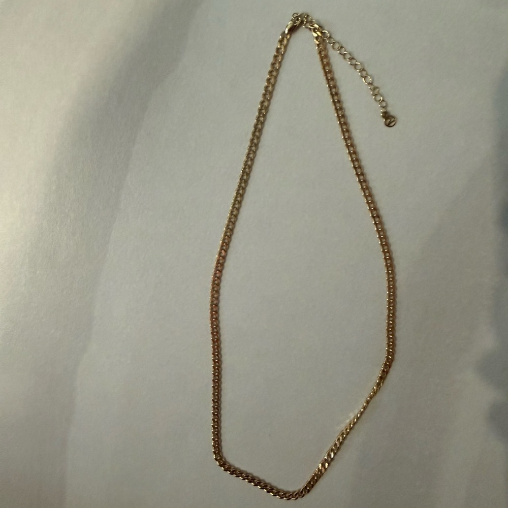 Mejuri 18k Gold Vermeil Curb Chain